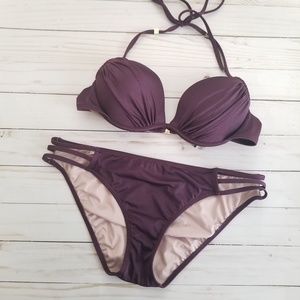 Victoria's Secret Swim - Victoria's Secret Deep Purple Bikini Victoria's Secret Swim - Victoria's Secret Deep Purple Bikini